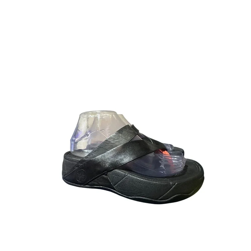 Fitflop platform black